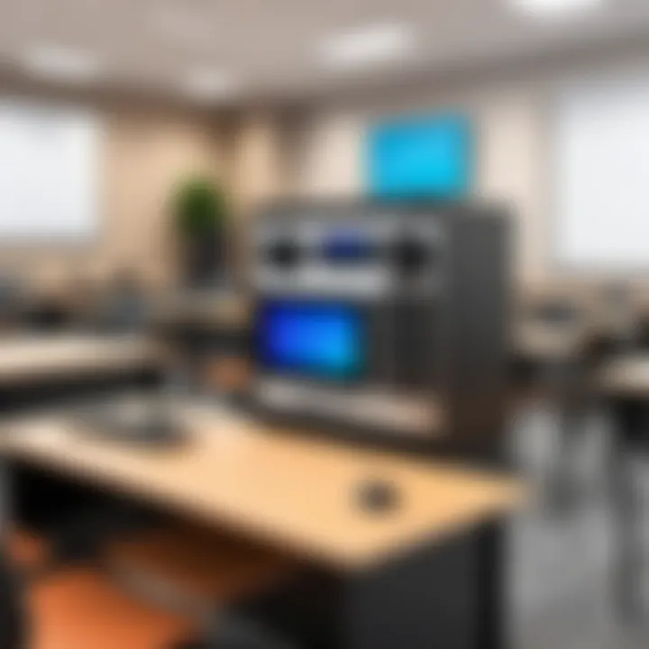 Amplivox Sound System in a classroom setting