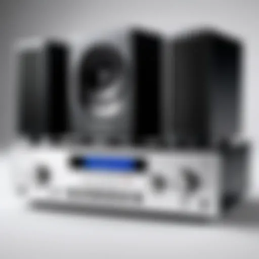 Amplivox Sound System showcasing its sleek design