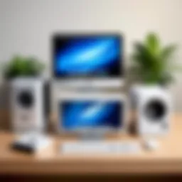 The evolution of the Apple Home PC showcasing its design changes over the years