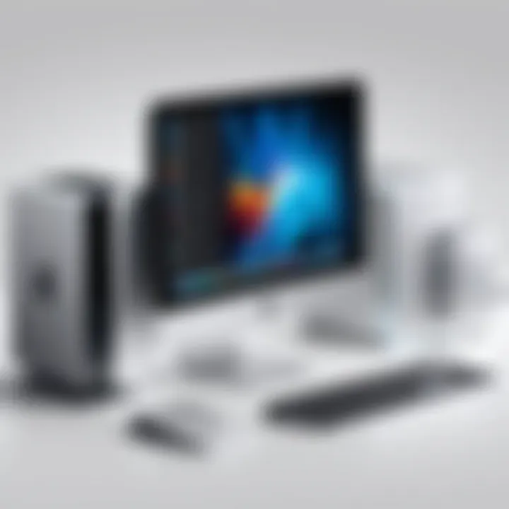 Detailed view of Apple Home PC specifications and hardware components