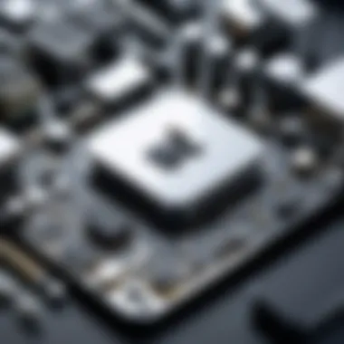 Infographic depicting the functionality of various logic board components.