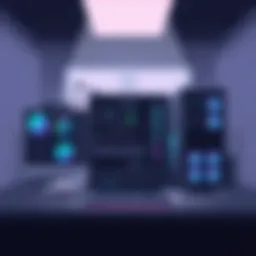 High-performance gaming prebuilt PC setup