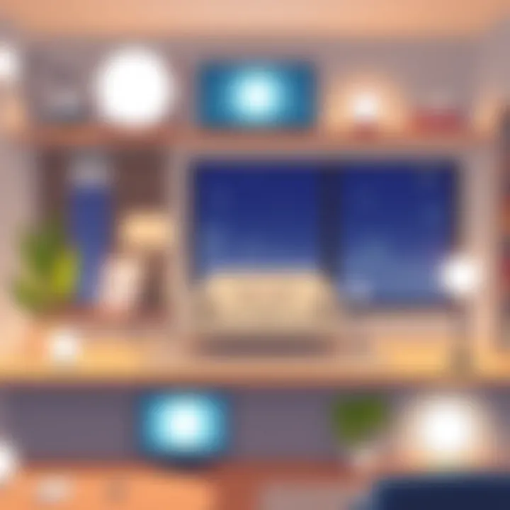 Various applications of puck lights