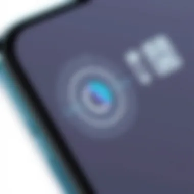 Close-up of the iPhone XS Max camera demonstrating advanced technology