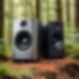 Sonance Mag Series Speaker Displayed in Nature