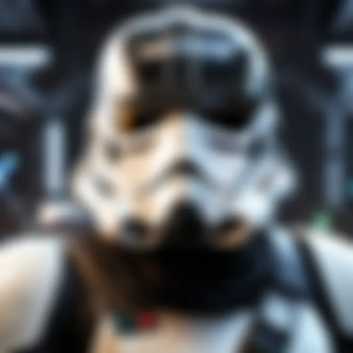 Iconic Star Wars character in an engaging gaming environment on Xbox One