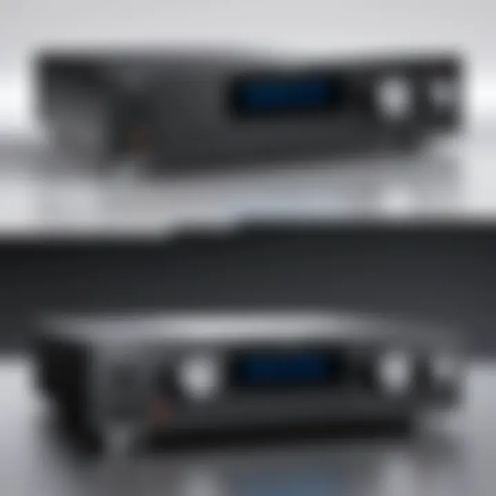 Side-by-side comparison of different types of stereo to mono splitters