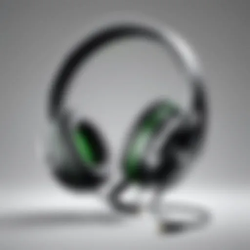 Stylish design of the Xbox One wireless headset