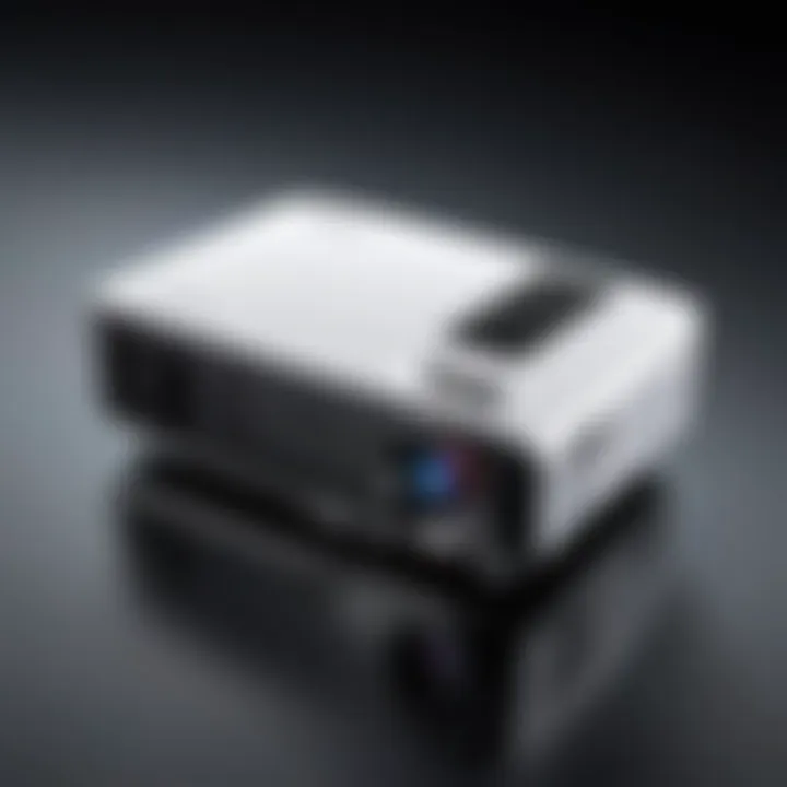 Comparison of performance factors in mobile projectors