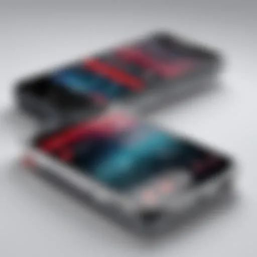 Innovative design of a Verizon slider cell phone