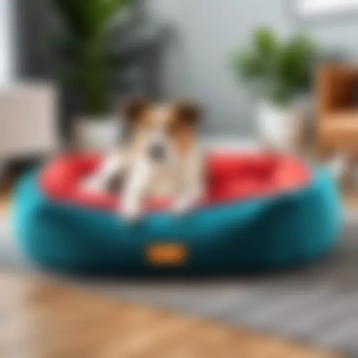 Comfortable design of the Vibrant Life Dog Bed for different dog sizes