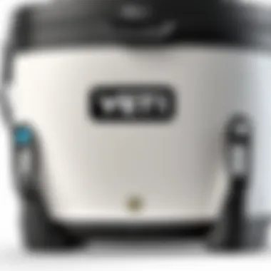 Care techniques for maintaining waterproof stickers on Yeti products, including cleaning methods.
