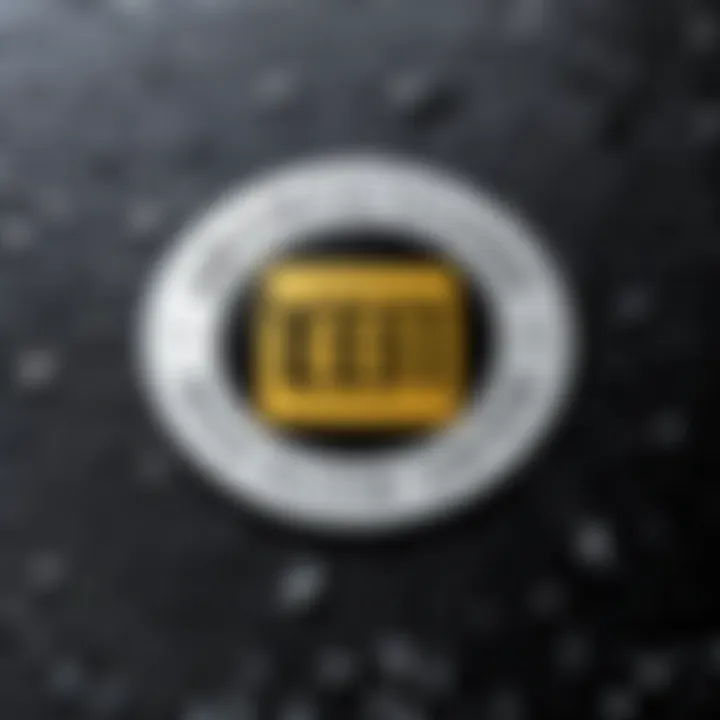 A close-up of durable materials used in waterproof stickers, highlighting texture and finish.