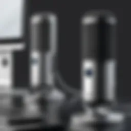 High-quality external microphone speaker setup for laptops