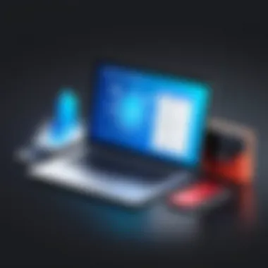 Malware Removal Process with FixMeStick Diagram illustrating malware removal process