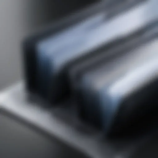 Close-up view of a heavy-duty plastic folder showcasing its durable material and design