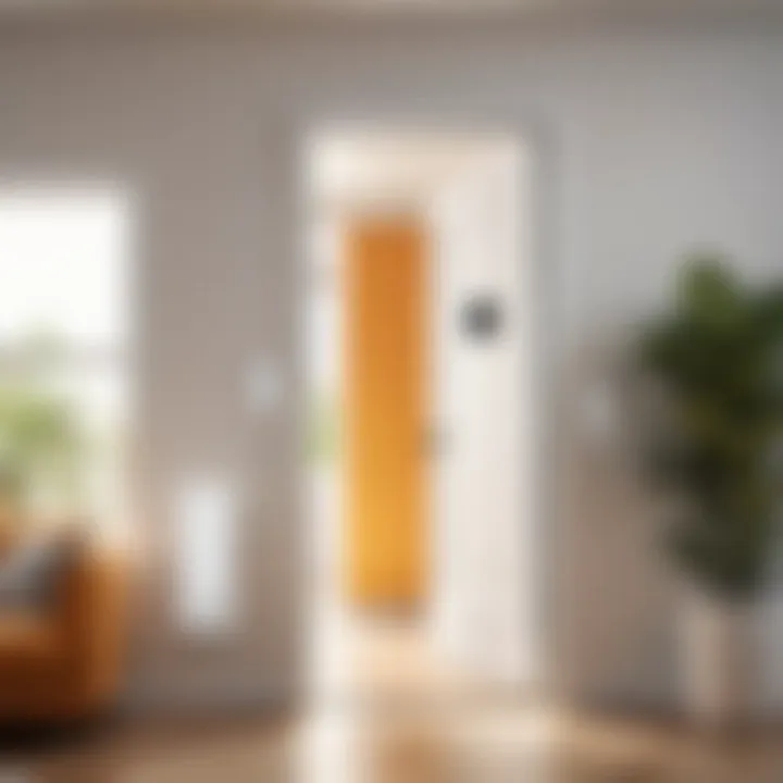 HomeKit door sensor seamlessly connected within a smart home environment