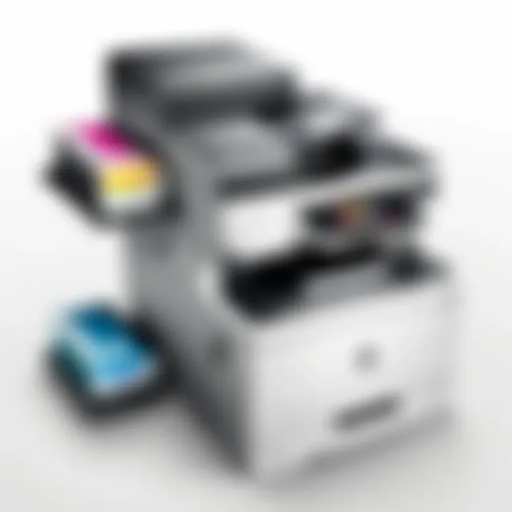 Comparison chart of HP Color LaserJet printer models