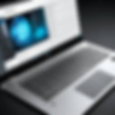 User interface experience on HP laptop