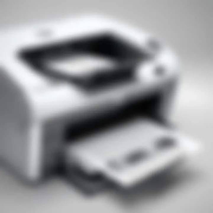 Setup of printer settings for optimal use of HP LaserJet glossy photo paper
