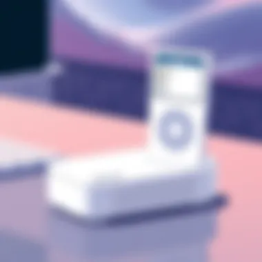 Elegant Design of the iHome iPod Speaker Dock Sleek design of iHome iPod speaker dock