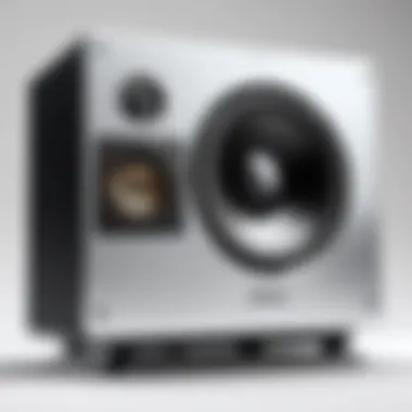 Visual representation of the performance metrics in a home audio setup with the Infinity subwoofer