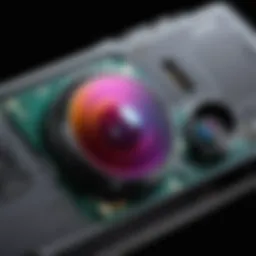 Close-up of Blink Camera hardware highlighting its design