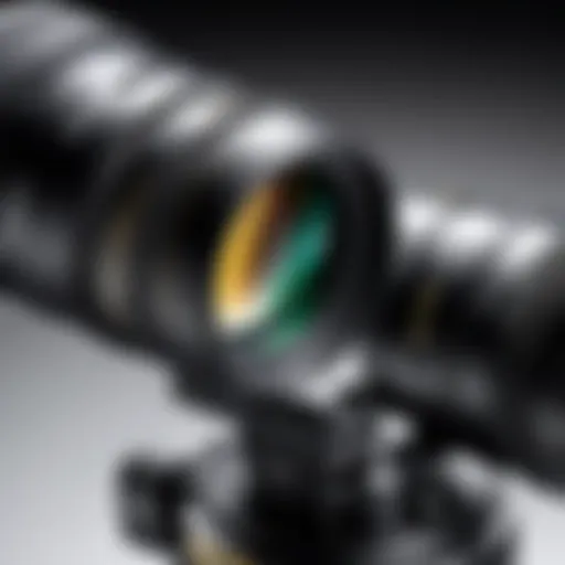 Nikon camera mounted on a telescope adapter showcasing compatibility.