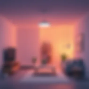 Integration of hue retrofit lighting in an existing system