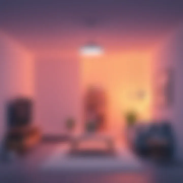 Integration of hue retrofit lighting in an existing system