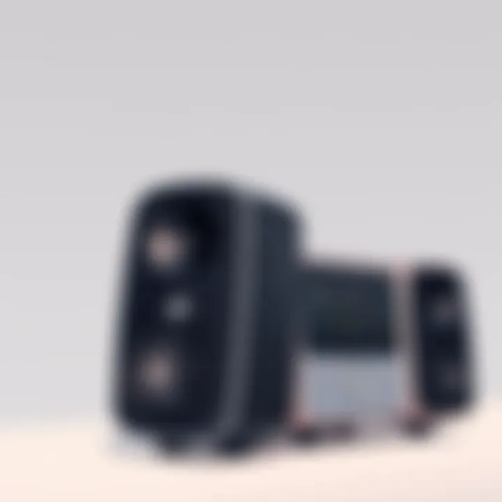 Sleek design of the Kanto PS200 speaker showcasing its modern aesthetic