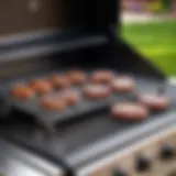 Innovative Kingsford aluminum grill liner in action