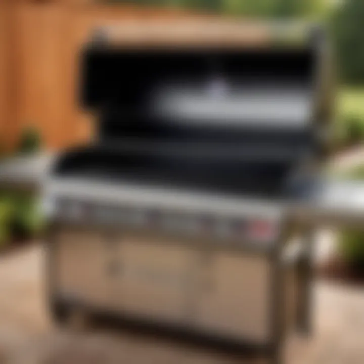 User-friendly application of Kingsford grill liner for easy cleanup