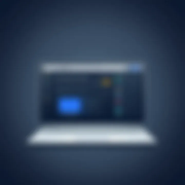 Visual representation of the user interface for managing Legionbox virtual servers