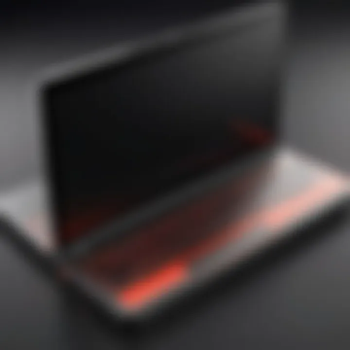 Close-up of the Lenovo Flex Case highlighting its functional features