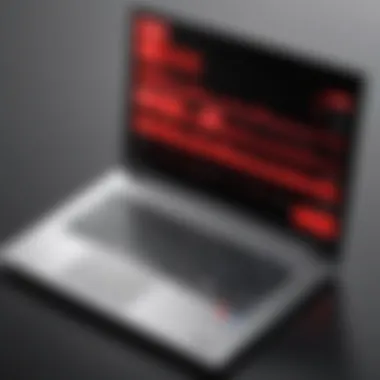 Price-Performance Ratio of Lenovo Laptops Graph depicting the price-performance ratio of Lenovo laptops