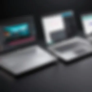 Feature Comparison of LG and Competitor Business Laptops Comparison chart highlighting features of LG laptops versus competitors
