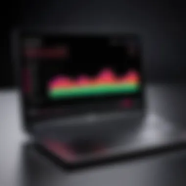 Performance Analysis of LG Business Laptops Performance metrics of LG business laptops displayed on screen