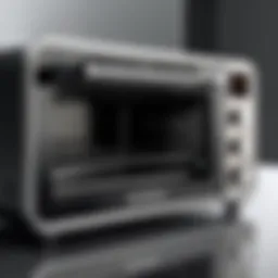 Elegant Black and Decker Toast-R-Oven showcasing its sleek design