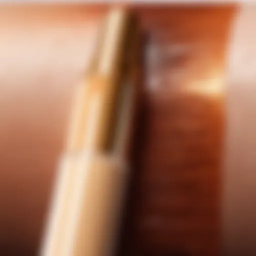 Close-up view of Mehron Makeup CreamBlend Stick showcasing its rich texture and pigmentation.