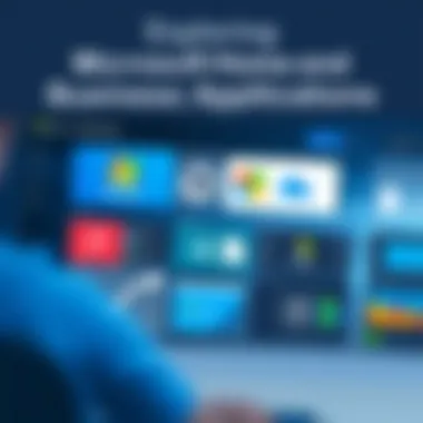 Dashboard of Microsoft Applications Dashboard featuring Microsoft applications in use