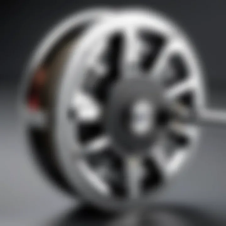 Close-up of Morryde Cord Reel components showcasing functionality