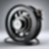 Detailed view of the Morryde Cord Reel's innovative design