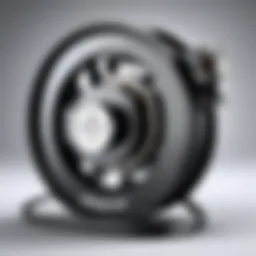 Detailed view of the Morryde Cord Reel's innovative design