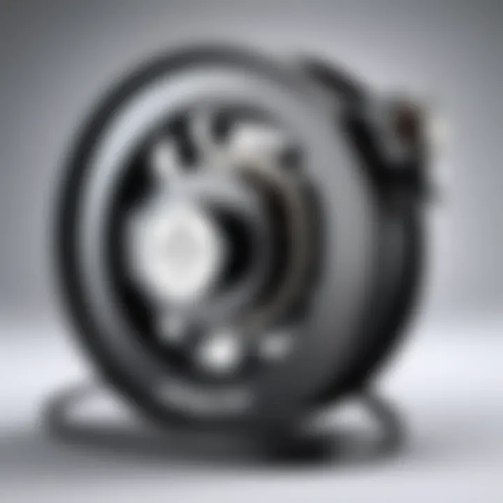 Detailed view of the Morryde Cord Reel's innovative design