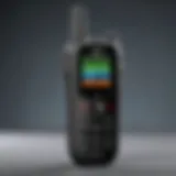 Motorola walkie talkie showcasing advanced technology features