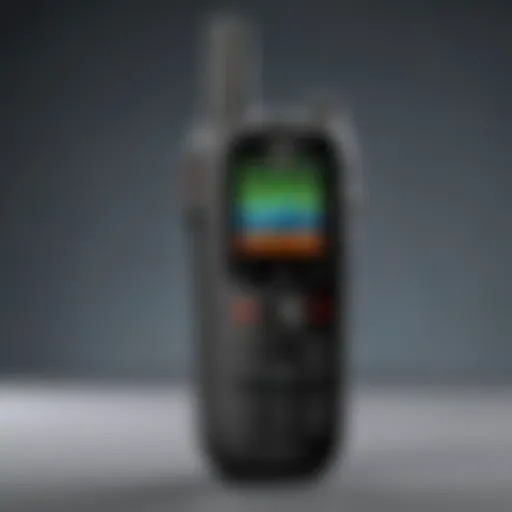 Motorola walkie talkie showcasing advanced technology features