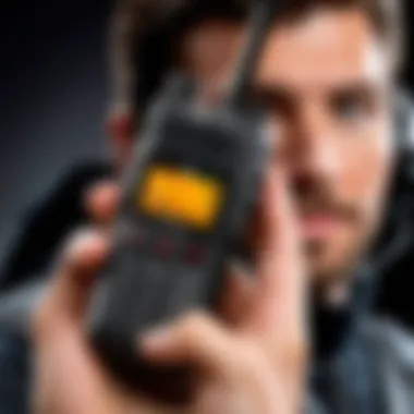 Personal use scenarios of Motorola walkie talkies in recreational settings