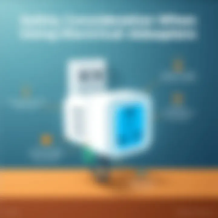 Safety Considerations When Using Electrical Adapters Infographic on safety considerations for using electrical adapters