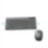 Wireless keyboard and mouse setup